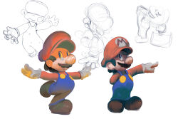 mario from super mario bros.