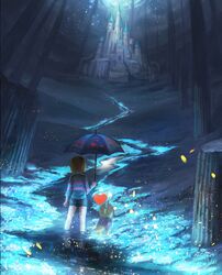 frisk (undertale) from undertale by shaonav