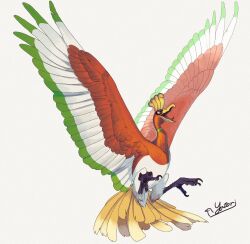 ho-oh from pokemon