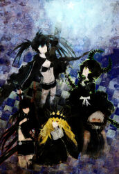 black gold saw from black rock shooter by freer