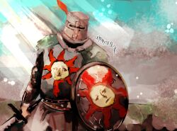 solaire of astora from dark souls (series)