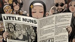 clumsy nun (diva) from little nuns (diva) by diva (hyxpk)
