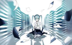hatsune miku from torinoko city (vocaloid) by soyaka