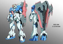 zeta gundam (mobile suit) from gundam