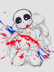 sans (undertale) from undertale by akui572274391