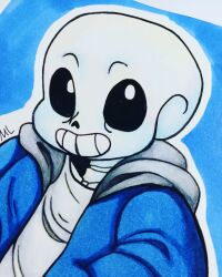 sans (undertale) from undertale by kittysuneonskyrim