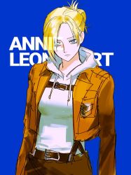 annie leonhart from shingeki no kyojin