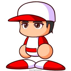 jikkyou powerful pro yakyuu fan art