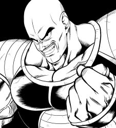 nappa from dragon ball by lee (dragon garou)