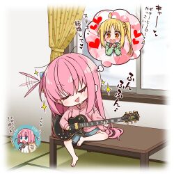 gotoh futari from bocchi the rock! by chika (06chimika13)