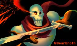 papyrus (undertale) from undertale by gearbroth