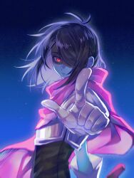 kris (dark world) (deltarune) from deltarune by ondine2002