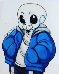 sans (undertale) from undertale by kittysuneonskyrim
