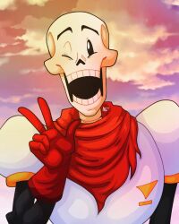 papyrus (undertale) from undertale by kittysuneonskyrim