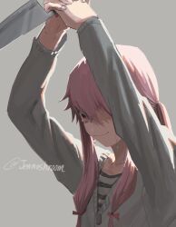 gasai yuno from mirai nikki