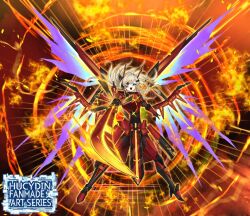 sky striker ace - raye from yu-gi-oh! by hucydin