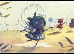 cirno from touhou by koto inari