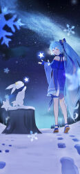 hatsune miku from vocaloid