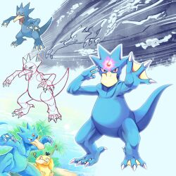 golduck from pokemon by shoupitsuki