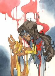 kamala khan from marvel by peach momoko
