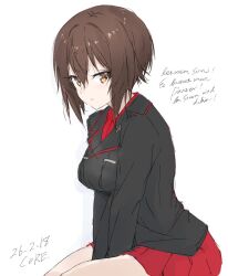 nishizumi maho from girls und panzer by core (mayomayo)