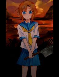 ryuuguu rena from higurashi no naku koro ni