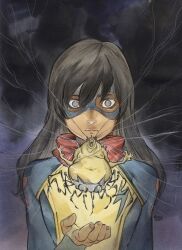 kamala khan from marvel by peach momoko