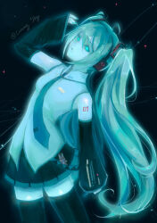 hatsune miku from vocaloid