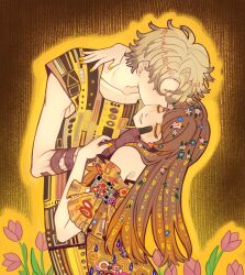 the kiss fan art