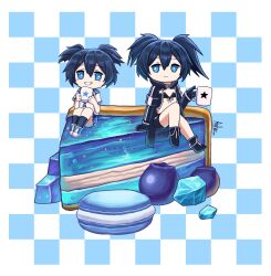 black rock shooter (character) from black rock shooter