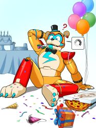 glamrock freddy from five nights at freddy's