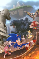 amy rose from godzilla (series)