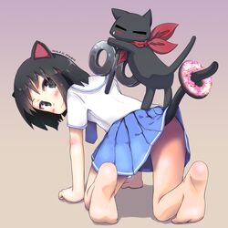 sakamoto (nichijou) from nichijou by kazuboh