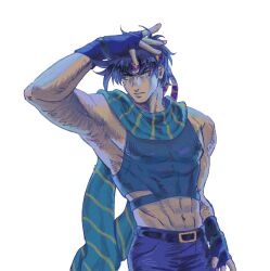 joseph joestar from battle tendency by humanlynn
