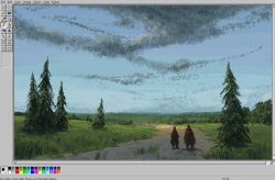 microsoft paint (software) fan art