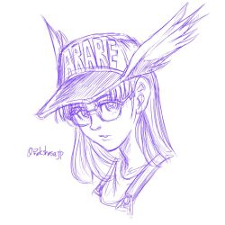 norimaki arale from dr. slump by rakshasa (artist)