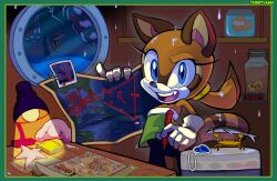 marine the raccoon from sonic (series)