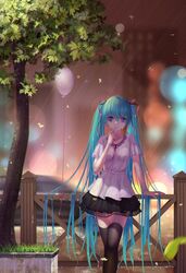 hatsune miku from vocaloid