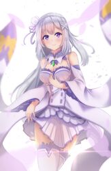 emilia (re:zero) from re:zero kara hajimeru isekai seikatsu by holmemee