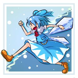 cirno from touhou by bbb