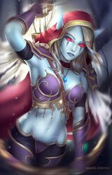 sylvanas windrunner from warcraft by madeleine bellwoar