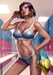 pharah (overwatch) from overwatch by banned artist