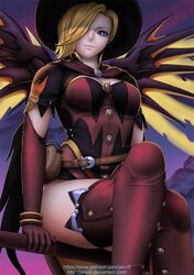 mercy (overwatch) from halloween