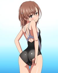 misaka mikoto from to aru kagaku no railgun by marupuni