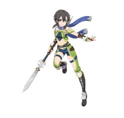 shinon (sao) from sword art online