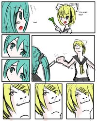 hatsune miku from vocaloid