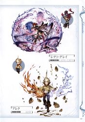 lady grey from granblue fantasy by minaba hideo