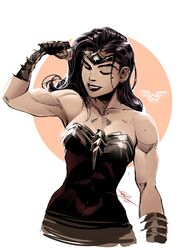 wonder woman from dc comics by mike nesbitt