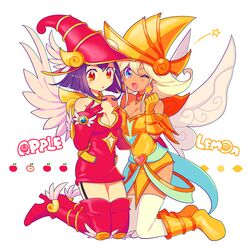 apple magician girl from yu-gi-oh! by nns146