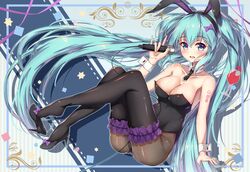 hatsune miku from vocaloid